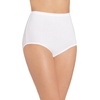 Bali Women’s Stretch Brief Panty(White)