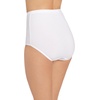 Bali Women’s Stretch Brief Panty(White)