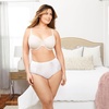 Bali Women’s Underwear Pack, Double Support Stretch Brief Panties, Moisture-wicking Underwear for Women, 3-pack(White/White/White)
