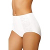 Bali womens Double Support Stretch Brief Pack, 3-pack, Moisture-wicking Underwear for Women(Soft Taupe/Light Beige/Blushing Pink)