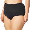 Bali Women’s Stretch Brief Panty(Black)